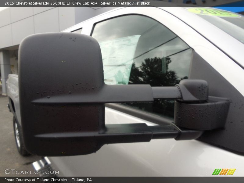 Silver Ice Metallic / Jet Black 2015 Chevrolet Silverado 3500HD LT Crew Cab 4x4