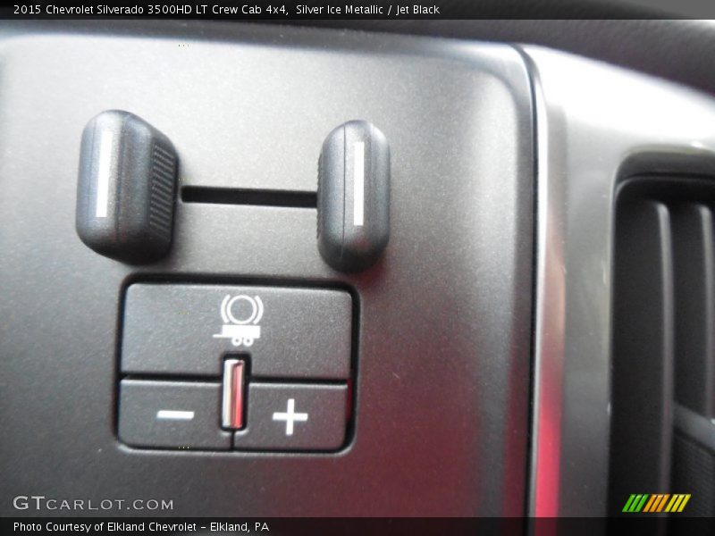 Silver Ice Metallic / Jet Black 2015 Chevrolet Silverado 3500HD LT Crew Cab 4x4