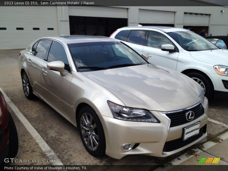 Satin Cashmere Metallic / Flaxen 2013 Lexus GS 350