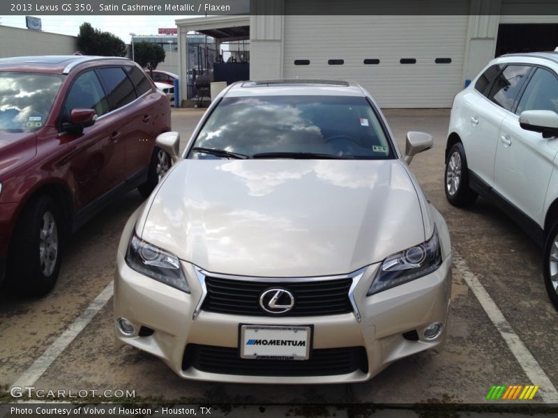 Satin Cashmere Metallic / Flaxen 2013 Lexus GS 350