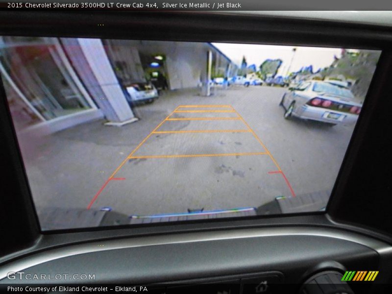 Silver Ice Metallic / Jet Black 2015 Chevrolet Silverado 3500HD LT Crew Cab 4x4