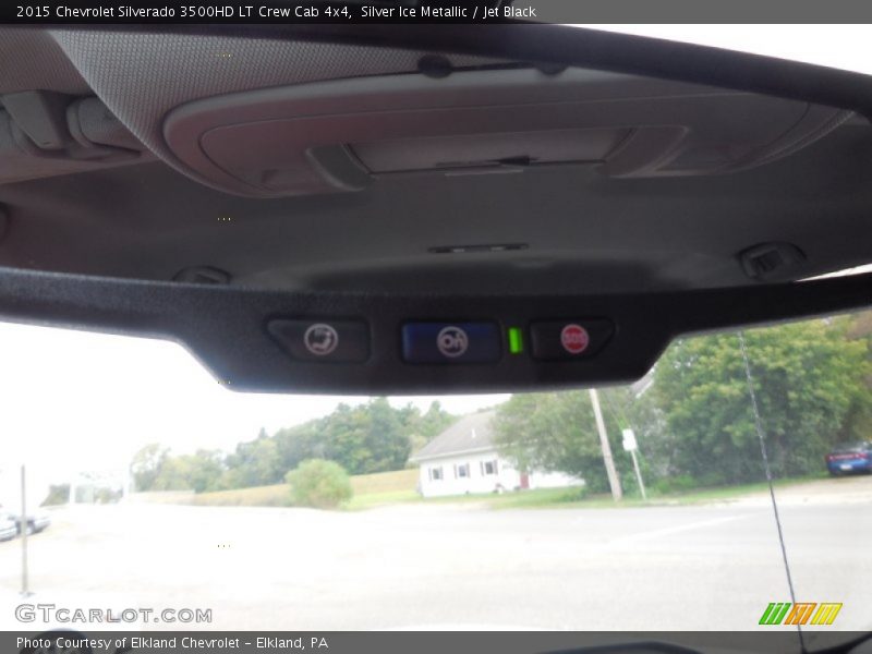 Silver Ice Metallic / Jet Black 2015 Chevrolet Silverado 3500HD LT Crew Cab 4x4