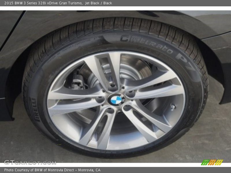 Jet Black / Black 2015 BMW 3 Series 328i xDrive Gran Turismo