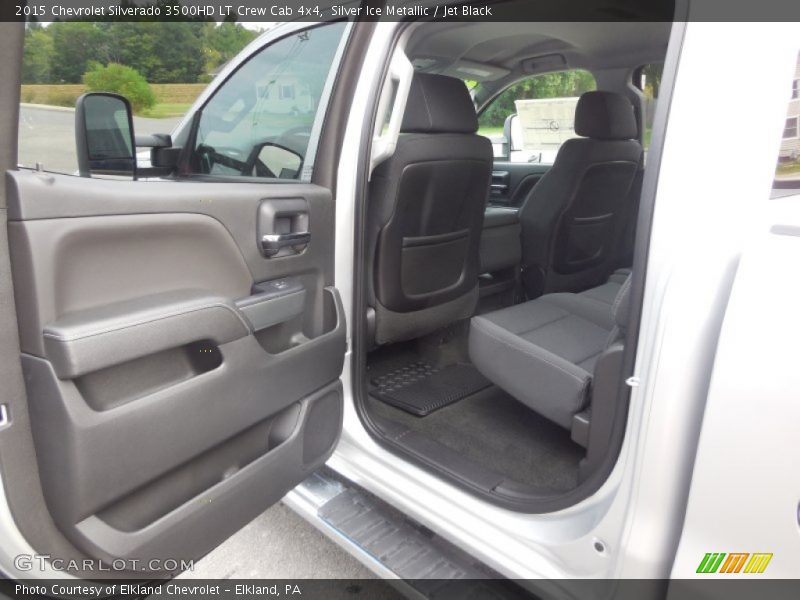 Silver Ice Metallic / Jet Black 2015 Chevrolet Silverado 3500HD LT Crew Cab 4x4