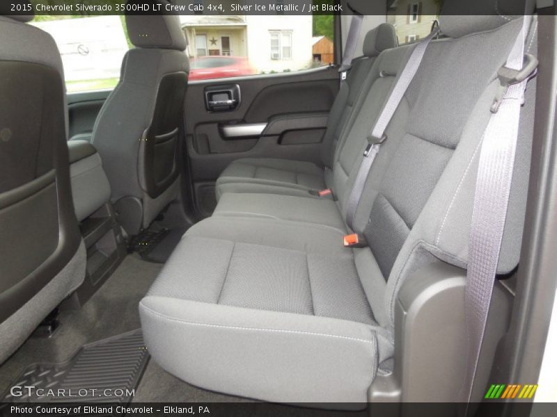 Silver Ice Metallic / Jet Black 2015 Chevrolet Silverado 3500HD LT Crew Cab 4x4