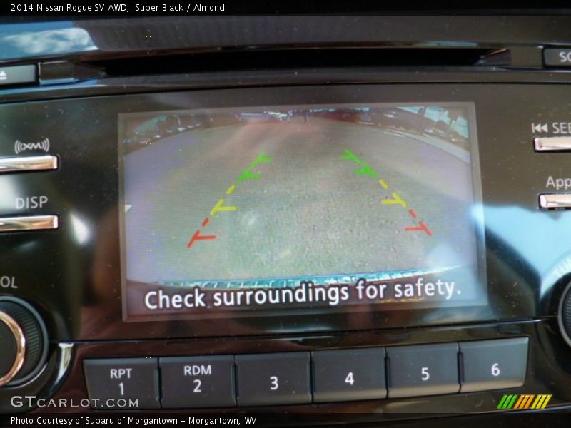 Super Black / Almond 2014 Nissan Rogue SV AWD