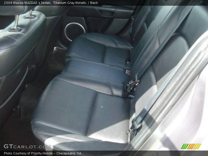 Titanium Gray Metallic / Black 2004 Mazda MAZDA3 s Sedan