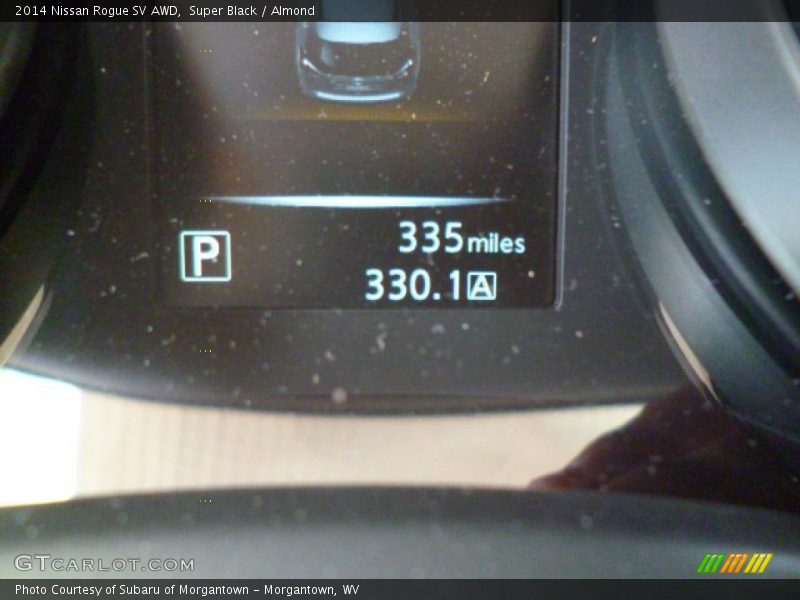 Super Black / Almond 2014 Nissan Rogue SV AWD