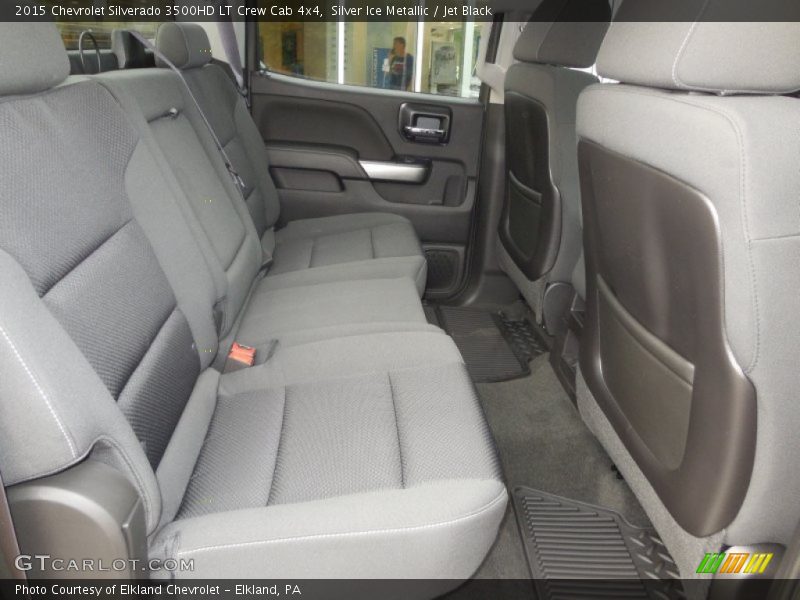 Silver Ice Metallic / Jet Black 2015 Chevrolet Silverado 3500HD LT Crew Cab 4x4