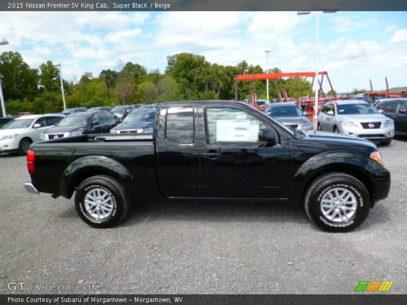 Super Black / Beige 2015 Nissan Frontier SV King Cab