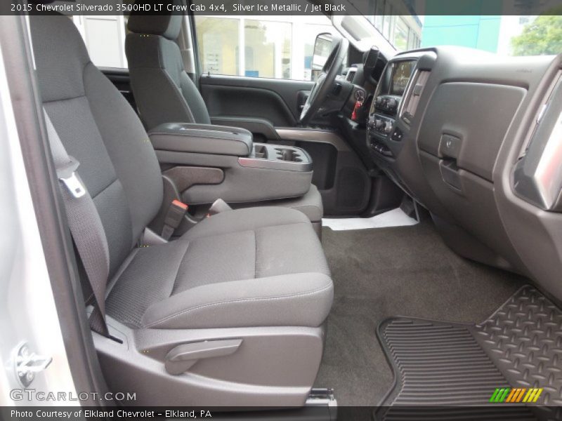Silver Ice Metallic / Jet Black 2015 Chevrolet Silverado 3500HD LT Crew Cab 4x4