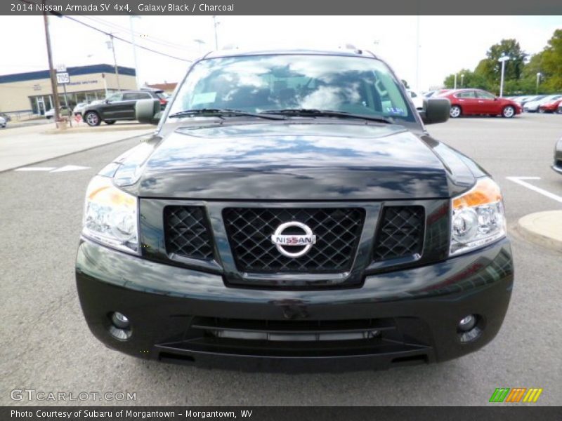 Galaxy Black / Charcoal 2014 Nissan Armada SV 4x4