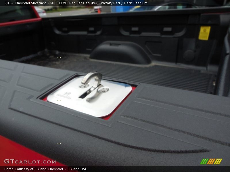 Victory Red / Dark Titanium 2014 Chevrolet Silverado 2500HD WT Regular Cab 4x4