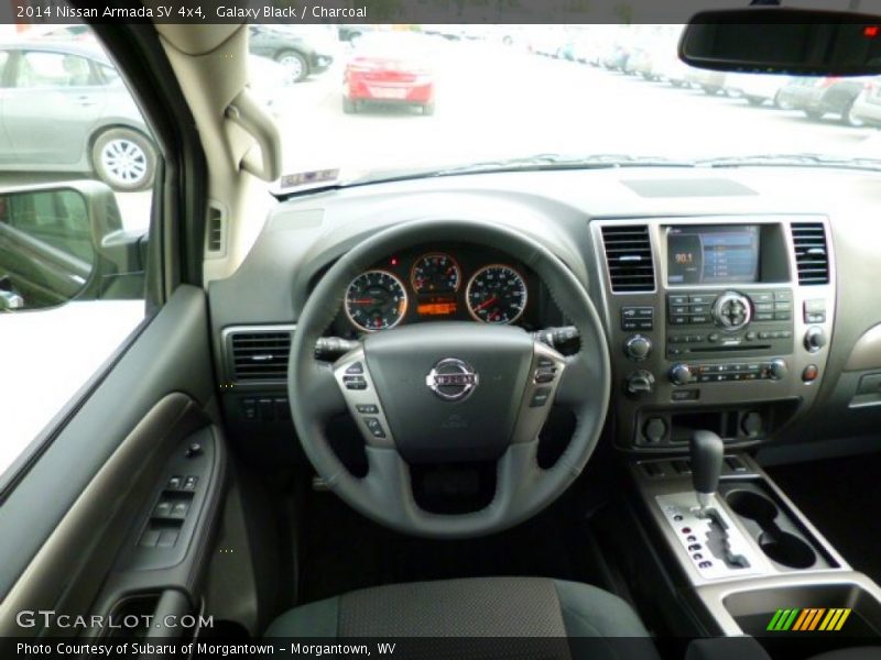Galaxy Black / Charcoal 2014 Nissan Armada SV 4x4
