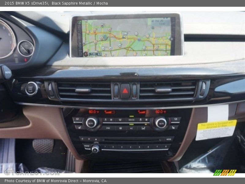 Controls of 2015 X5 sDrive35i