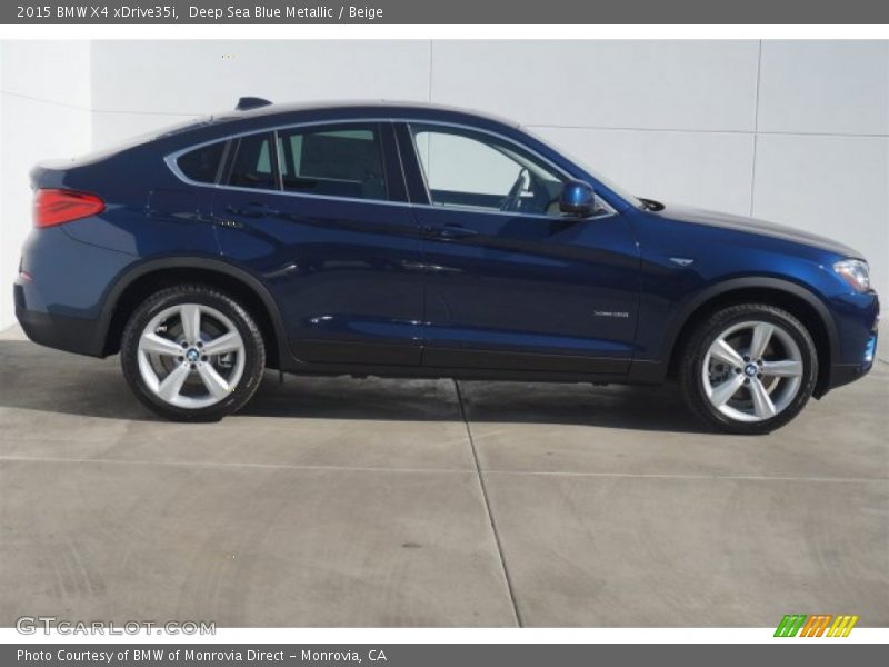 2015 X4 xDrive35i Deep Sea Blue Metallic