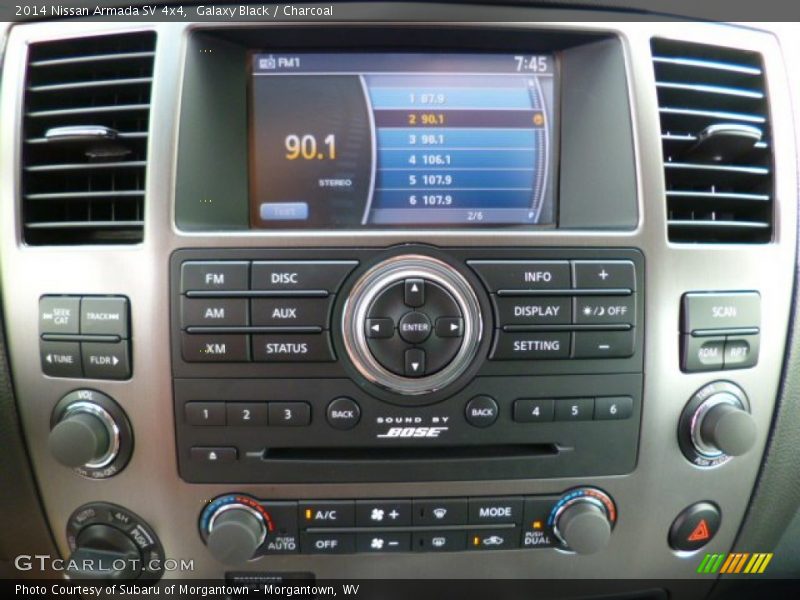 Galaxy Black / Charcoal 2014 Nissan Armada SV 4x4