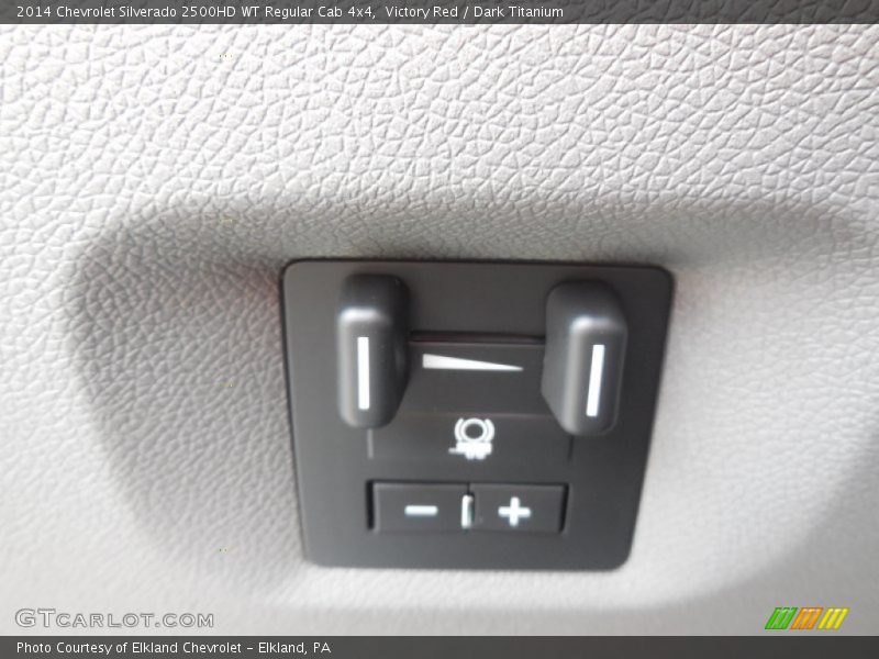 Victory Red / Dark Titanium 2014 Chevrolet Silverado 2500HD WT Regular Cab 4x4