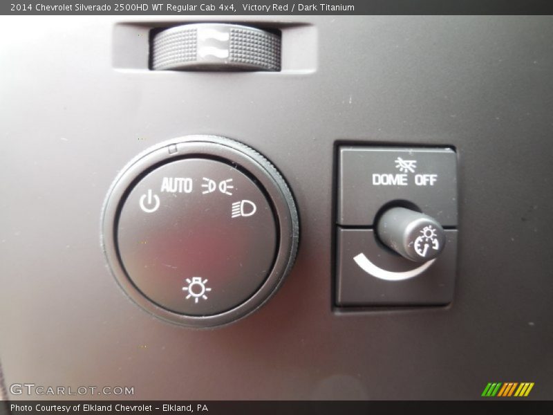 Victory Red / Dark Titanium 2014 Chevrolet Silverado 2500HD WT Regular Cab 4x4