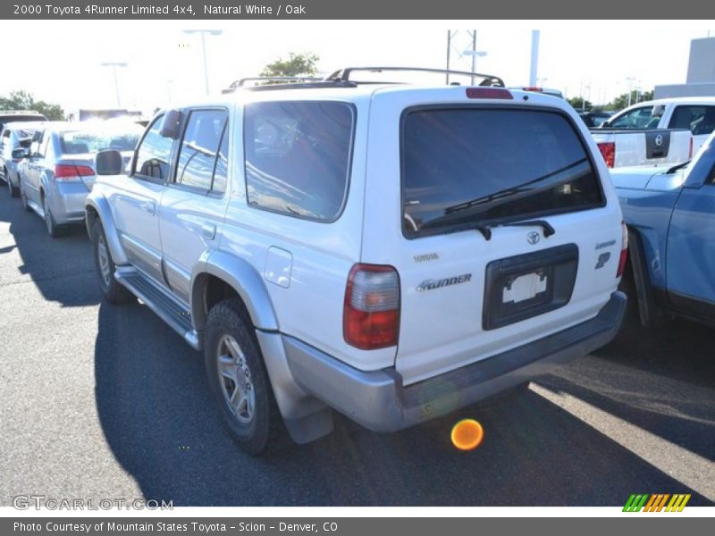Natural White / Oak 2000 Toyota 4Runner Limited 4x4