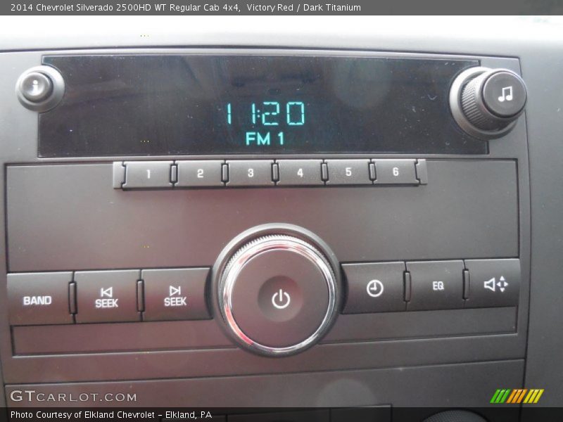 Victory Red / Dark Titanium 2014 Chevrolet Silverado 2500HD WT Regular Cab 4x4