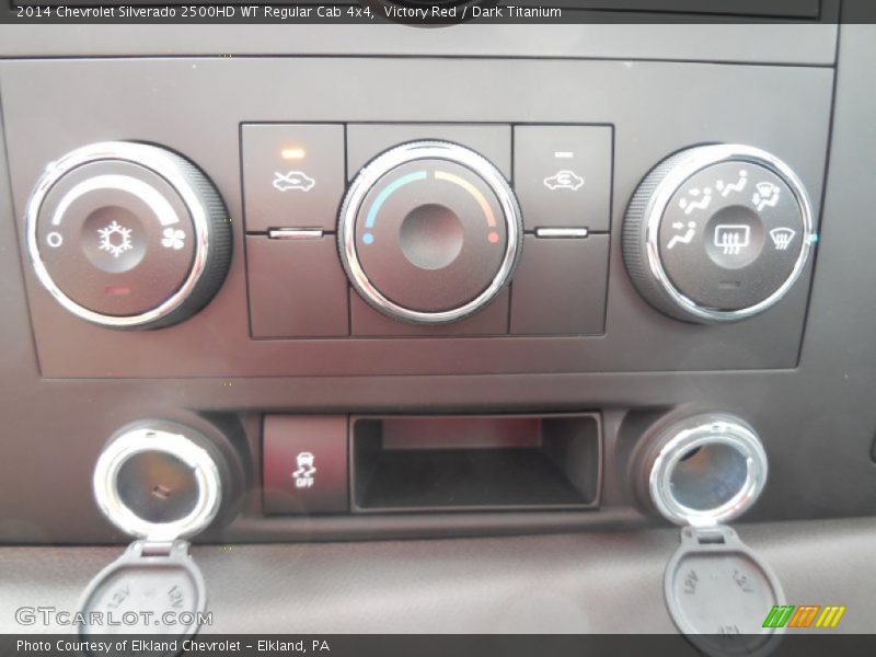 Victory Red / Dark Titanium 2014 Chevrolet Silverado 2500HD WT Regular Cab 4x4