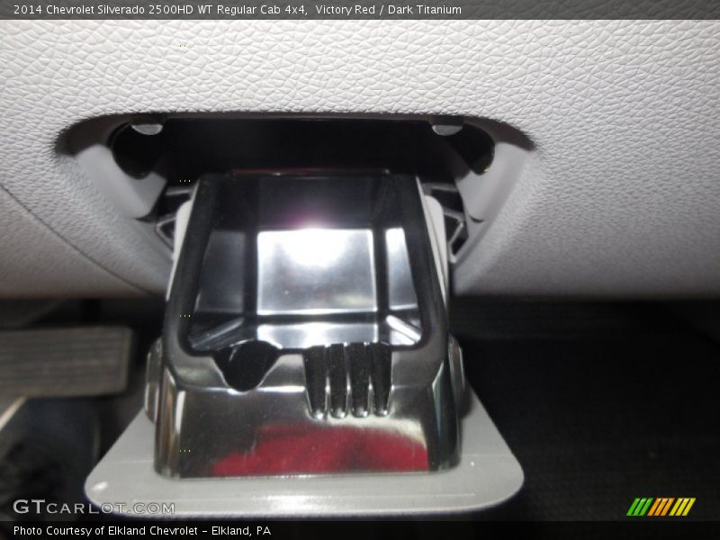 Victory Red / Dark Titanium 2014 Chevrolet Silverado 2500HD WT Regular Cab 4x4