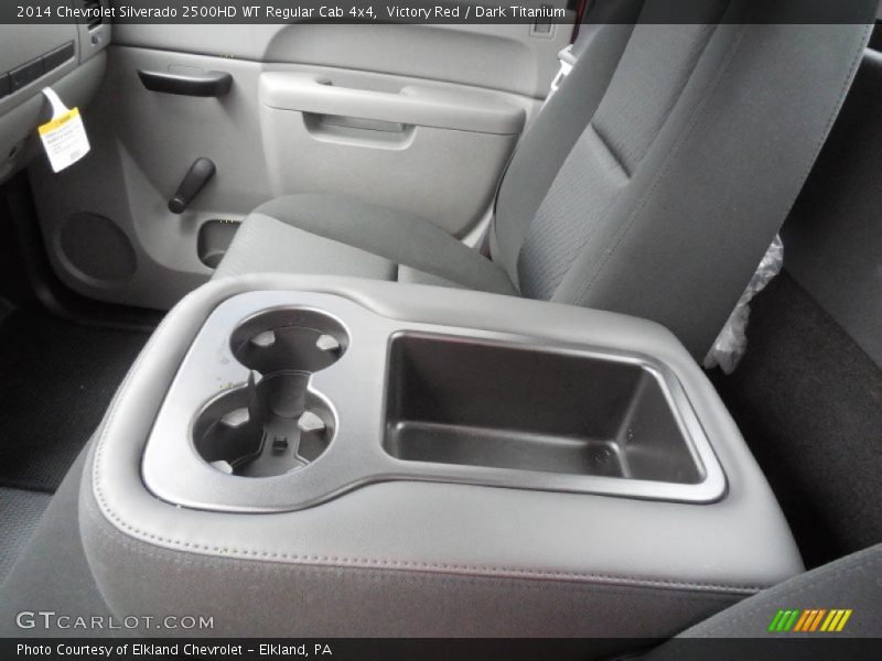 Victory Red / Dark Titanium 2014 Chevrolet Silverado 2500HD WT Regular Cab 4x4