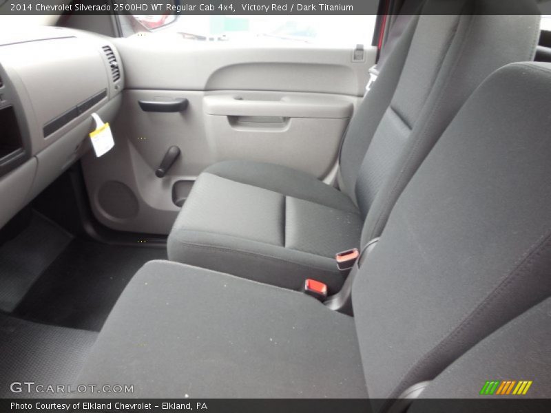 Victory Red / Dark Titanium 2014 Chevrolet Silverado 2500HD WT Regular Cab 4x4
