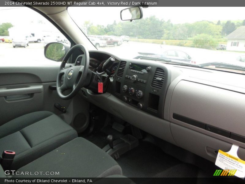 Victory Red / Dark Titanium 2014 Chevrolet Silverado 2500HD WT Regular Cab 4x4