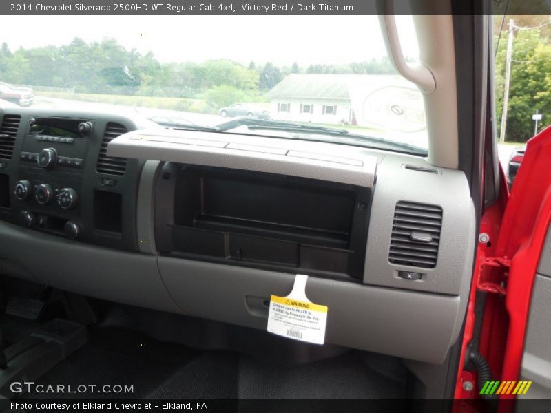 Victory Red / Dark Titanium 2014 Chevrolet Silverado 2500HD WT Regular Cab 4x4