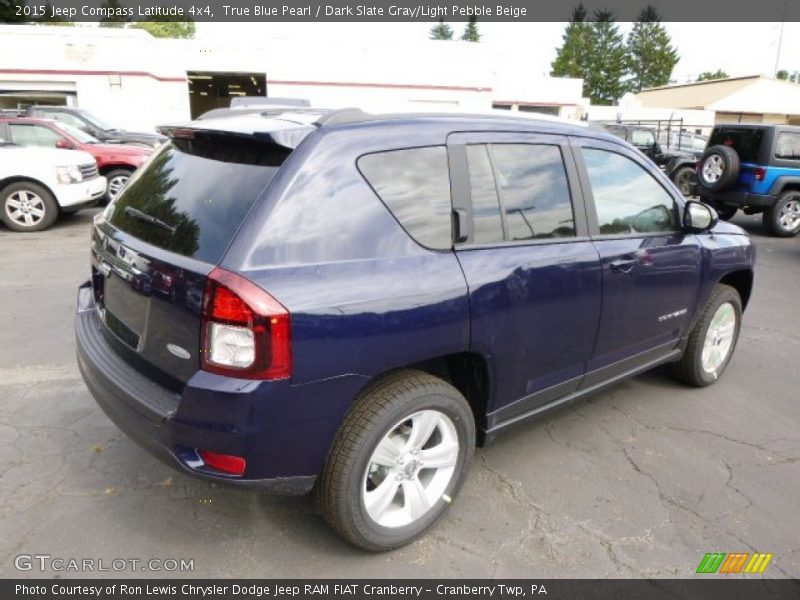 2015 Compass Latitude 4x4 True Blue Pearl