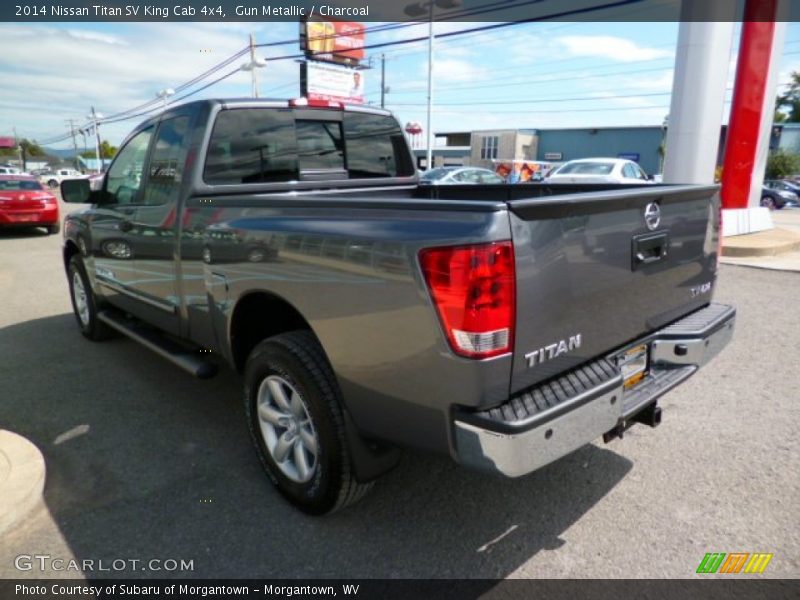 Gun Metallic / Charcoal 2014 Nissan Titan SV King Cab 4x4