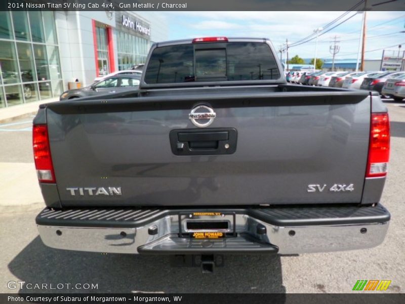 Gun Metallic / Charcoal 2014 Nissan Titan SV King Cab 4x4