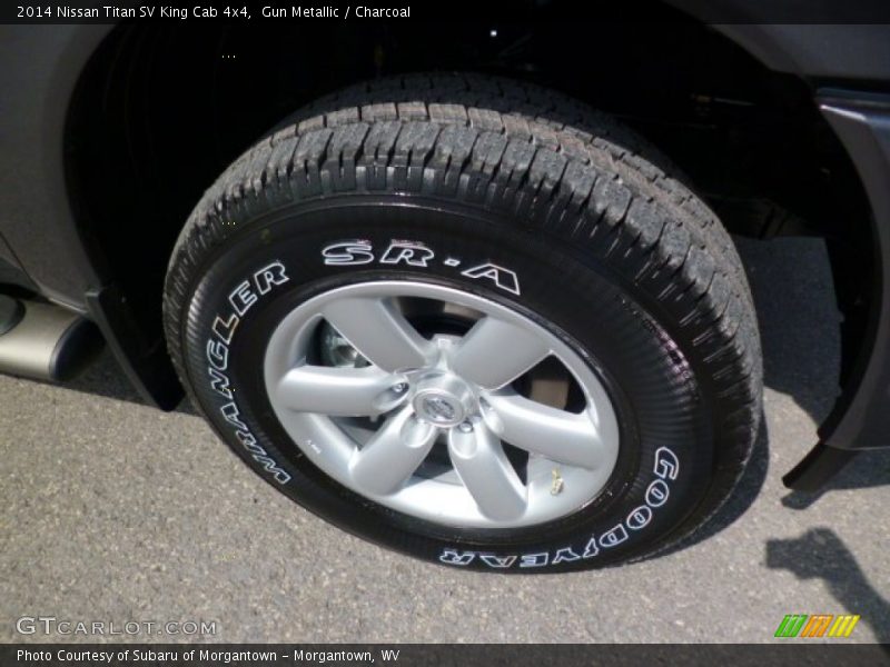 Gun Metallic / Charcoal 2014 Nissan Titan SV King Cab 4x4