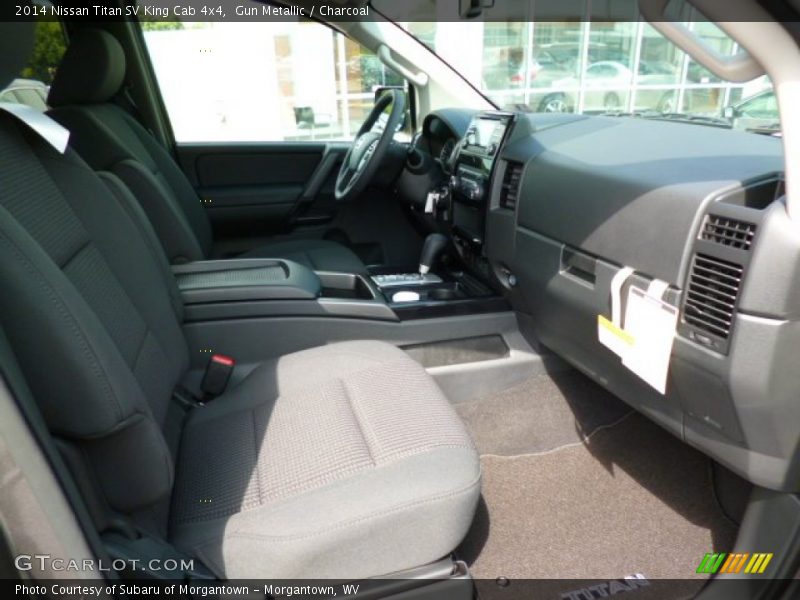 Gun Metallic / Charcoal 2014 Nissan Titan SV King Cab 4x4