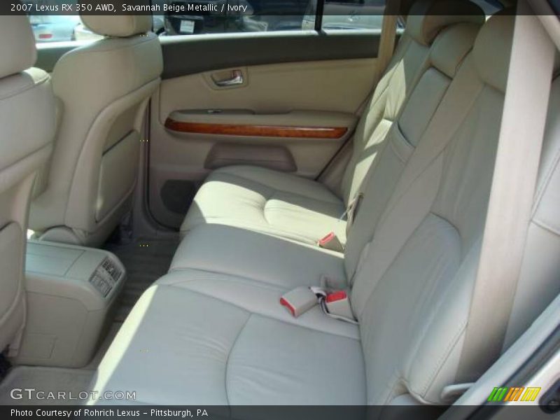 Savannah Beige Metallic / Ivory 2007 Lexus RX 350 AWD