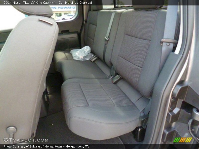 Rear Seat of 2014 Titan SV King Cab 4x4