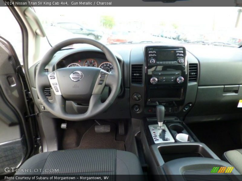 Gun Metallic / Charcoal 2014 Nissan Titan SV King Cab 4x4