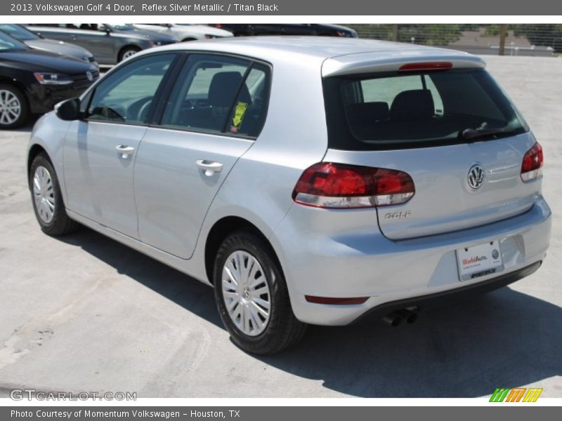Reflex Silver Metallic / Titan Black 2013 Volkswagen Golf 4 Door