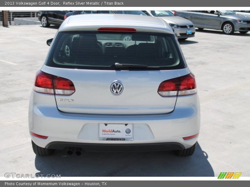Reflex Silver Metallic / Titan Black 2013 Volkswagen Golf 4 Door