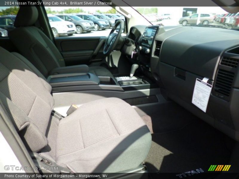 Brilliant Silver / Charcoal 2014 Nissan Titan SV King Cab 4x4