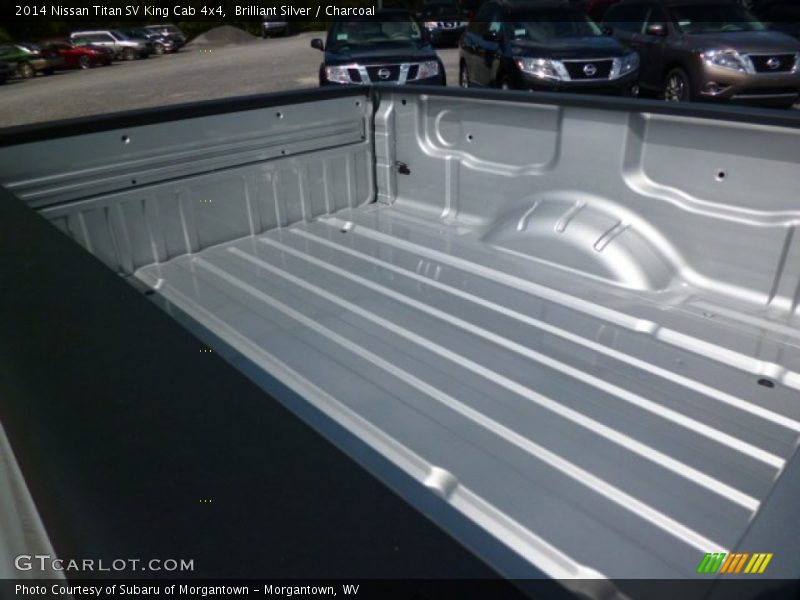 Brilliant Silver / Charcoal 2014 Nissan Titan SV King Cab 4x4