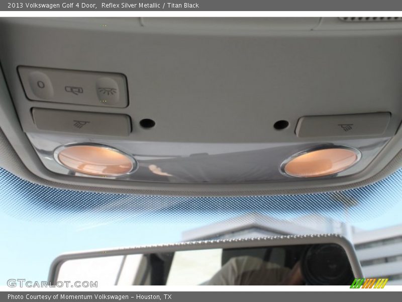 Reflex Silver Metallic / Titan Black 2013 Volkswagen Golf 4 Door