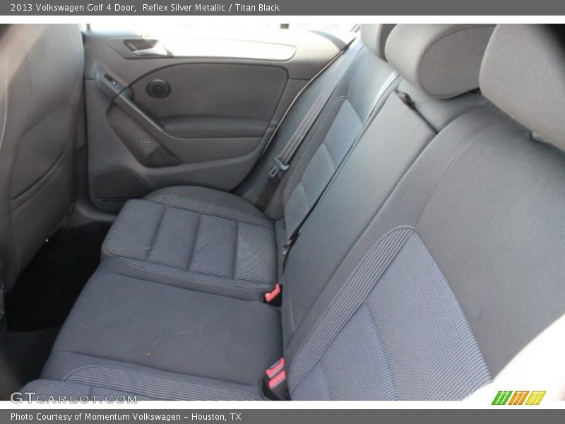 Reflex Silver Metallic / Titan Black 2013 Volkswagen Golf 4 Door
