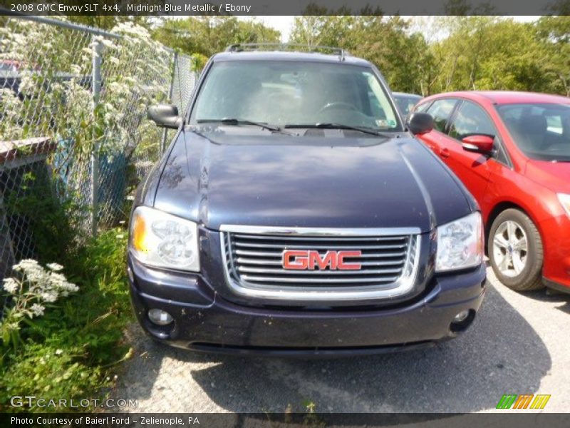 Midnight Blue Metallic / Ebony 2008 GMC Envoy SLT 4x4