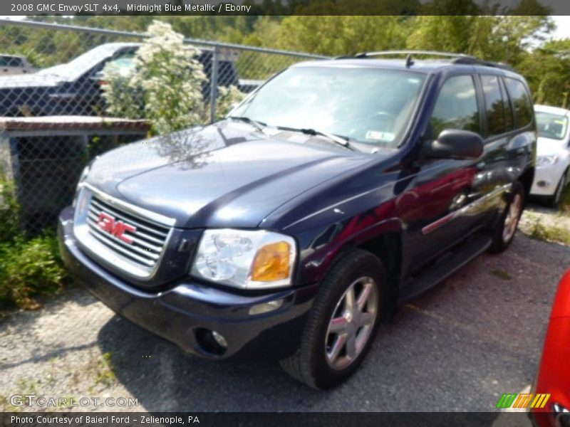 Midnight Blue Metallic / Ebony 2008 GMC Envoy SLT 4x4