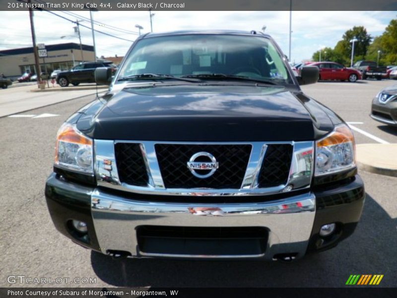 Galaxy Black / Charcoal 2014 Nissan Titan SV King Cab 4x4