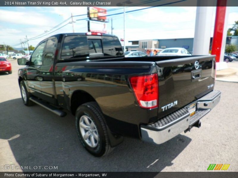 Galaxy Black / Charcoal 2014 Nissan Titan SV King Cab 4x4