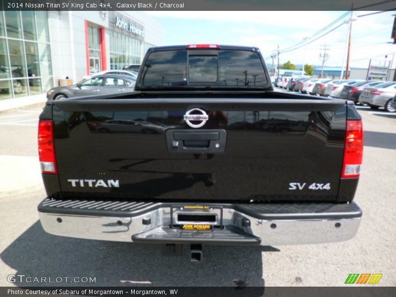 Galaxy Black / Charcoal 2014 Nissan Titan SV King Cab 4x4